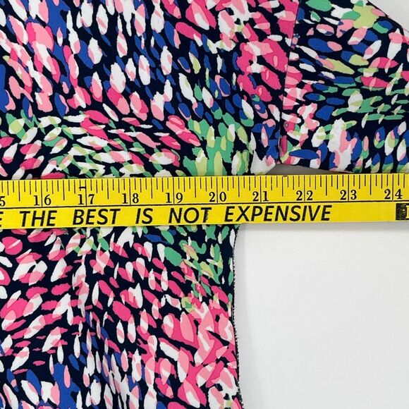 T BY TALBOTS On The Move Pullover Quarter Zip M Multicolor Athleisure UPF 50+ - Picture 8 of 15